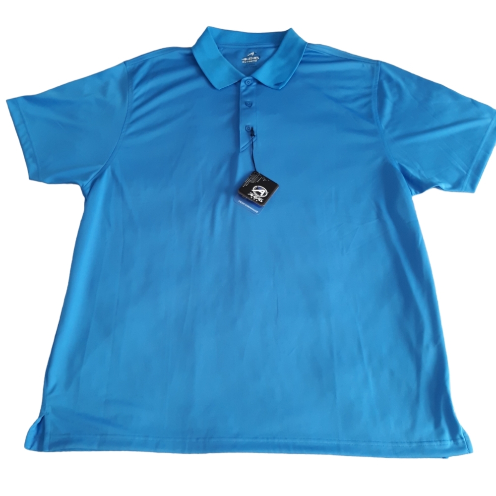 Ahead USA Extreme XL Blue Performance Polo Shirt